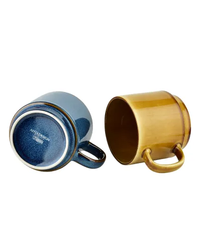 EVIE Komplet 4 kubków na stojaku 400ml