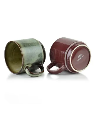 EVIE Komplet 4 kubków na stojaku 400ml