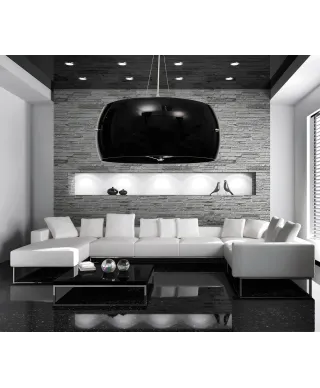 NOWOCZESNA LAMPA WISZĄCA CZARNA STILIO D50