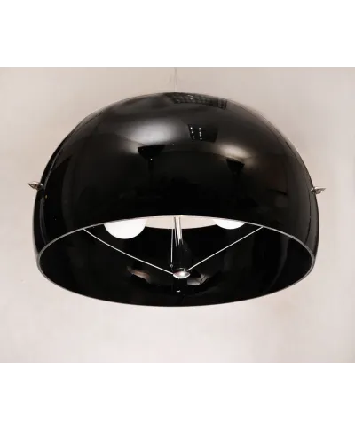 NOWOCZESNA LAMPA WISZĄCA CZARNA STILIO D50