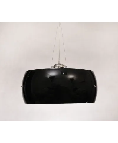 NOWOCZESNA LAMPA WISZĄCA CZARNA STILIO D50