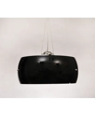 NOWOCZESNA LAMPA WISZĄCA CZARNA STILIO D50