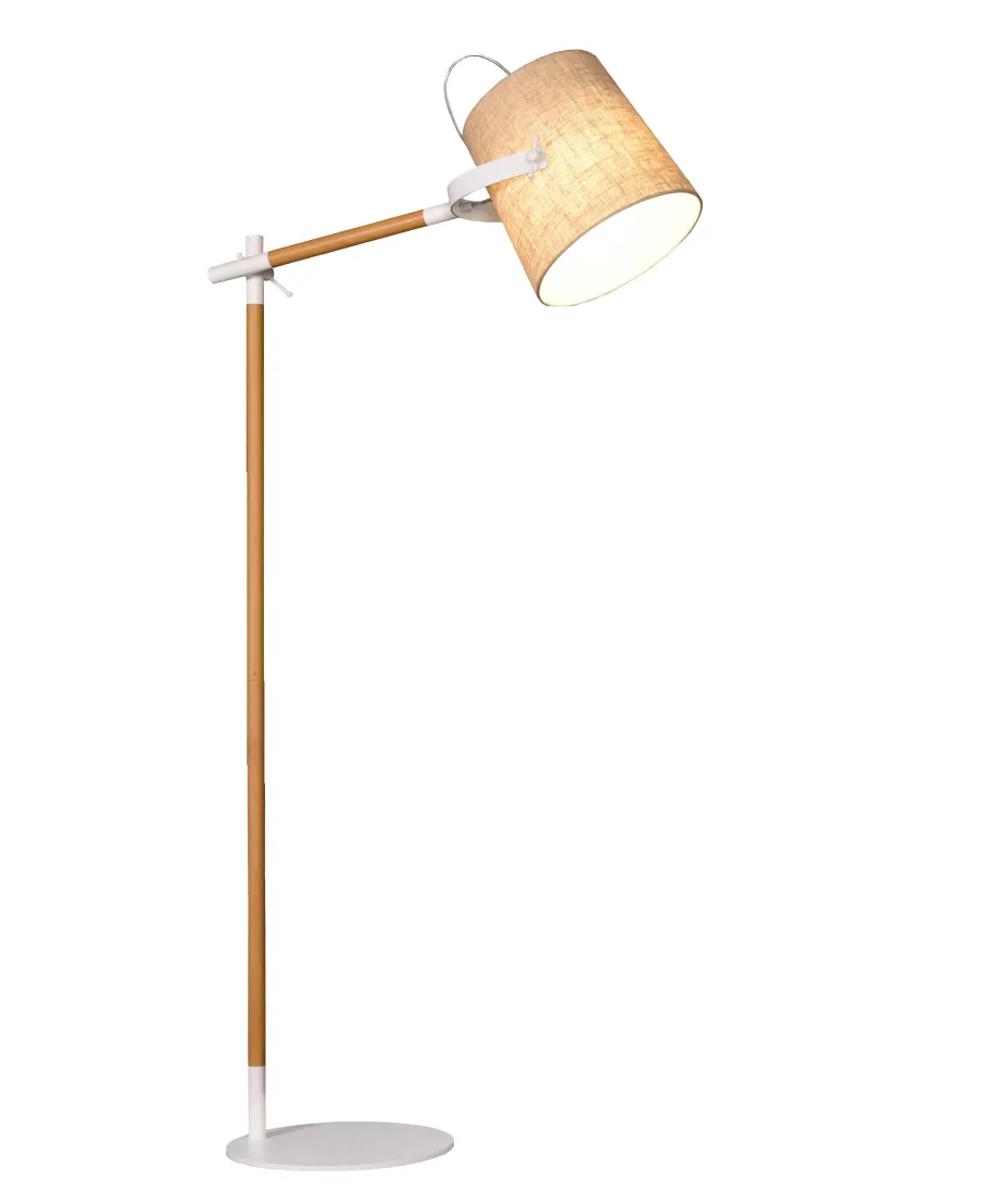 LAMPA STOJĄCA PODŁOGOWA KREMOWA LAPIDUS