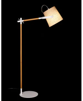 LAMPA STOJĄCA PODŁOGOWA KREMOWA LAPIDUS