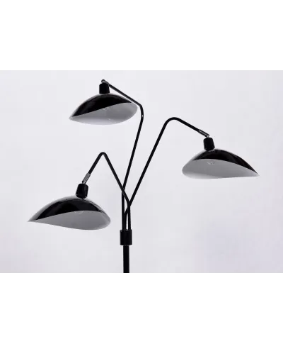 LAMPA STOJĄCA PODŁOGOWA CZARNA ADARRIO