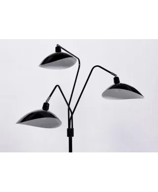 LAMPA STOJĄCA PODŁOGOWA CZARNA ADARRIO