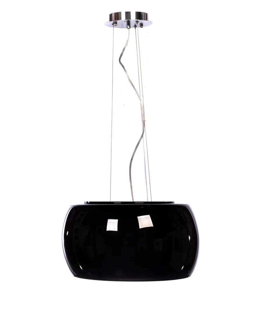 NOWOCZESNA LAMPA WISZĄCA CZARNA DISPOSA D40