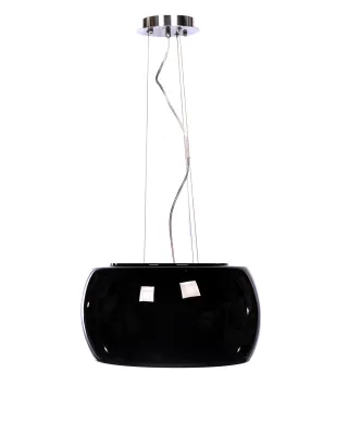 NOWOCZESNA LAMPA WISZĄCA CZARNA DISPOSA D40