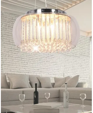 LAMPA WISZĄCA NOWOCZESNA GUSTO D50 CLEAR