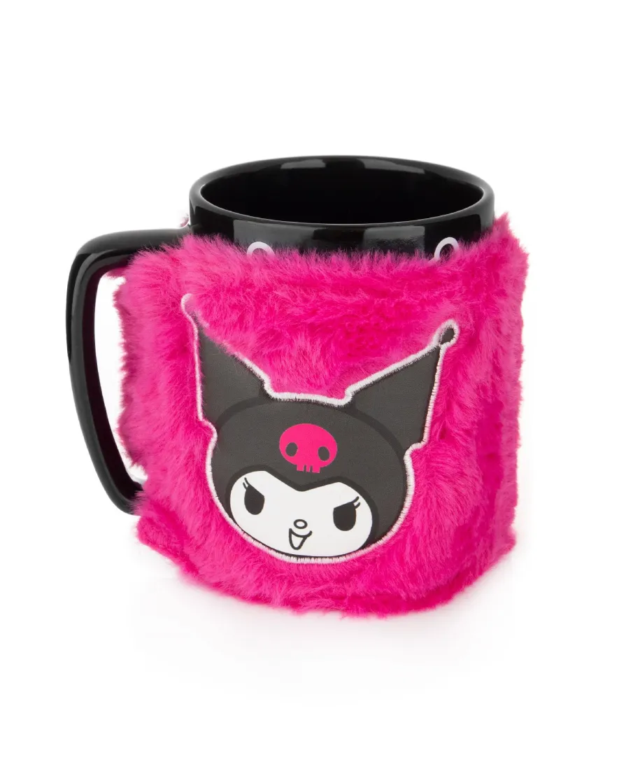 Kuromi Cheeky Punky - kubek w futerku