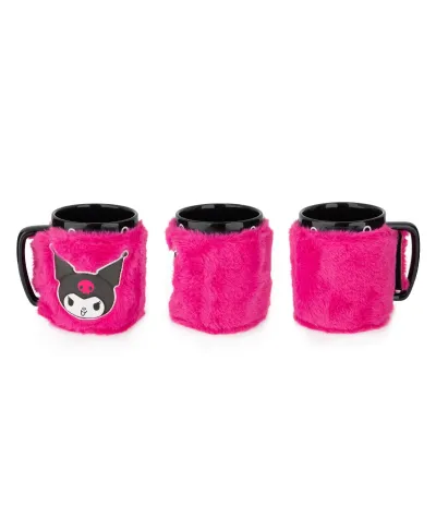 Kuromi Cheeky Punky - kubek w futerku