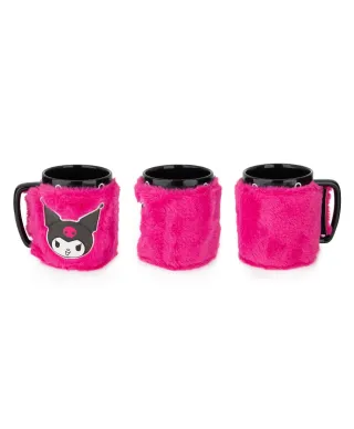 Kuromi Cheeky Punky - kubek w futerku