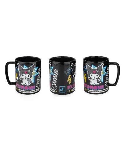 Kuromi Cheeky Punky - kubek w futerku