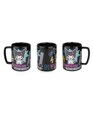 Kuromi Cheeky Punky - kubek w futerku