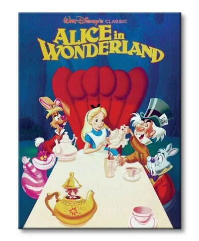 Obraz na płótnie - Alice In Wonderland (1989)
