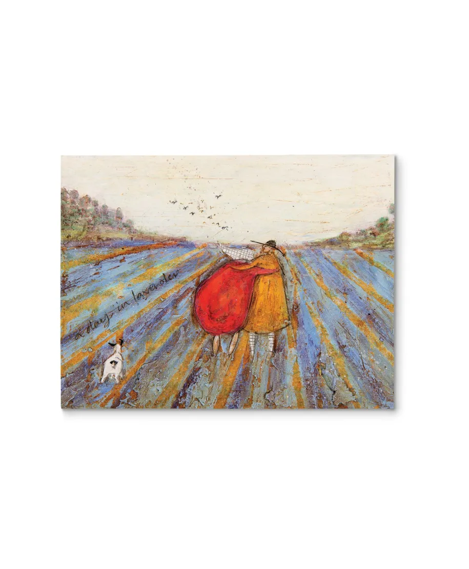 A Day in Lavender - obraz na płótnie