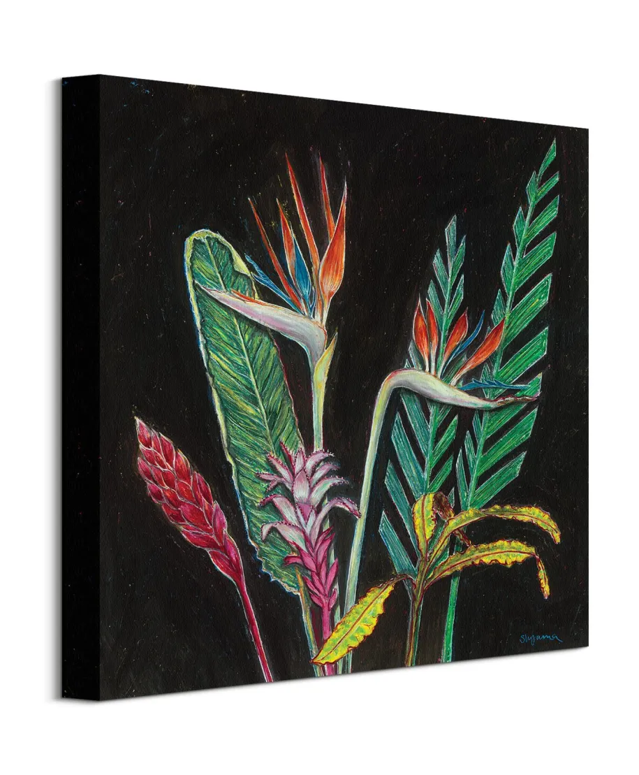 Dark Tropical I - obraz na płótnie