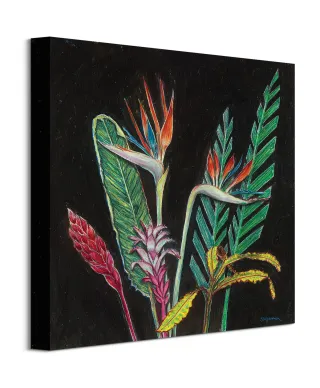 Dark Tropical I - obraz na płótnie