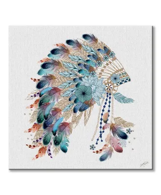 Tribal Headdress - obraz na płótnie