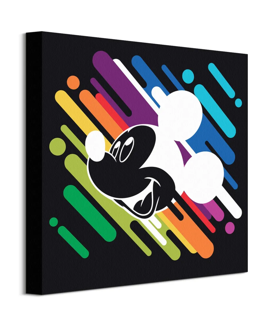 Mickey Mouse Streaky - obraz na płótnie