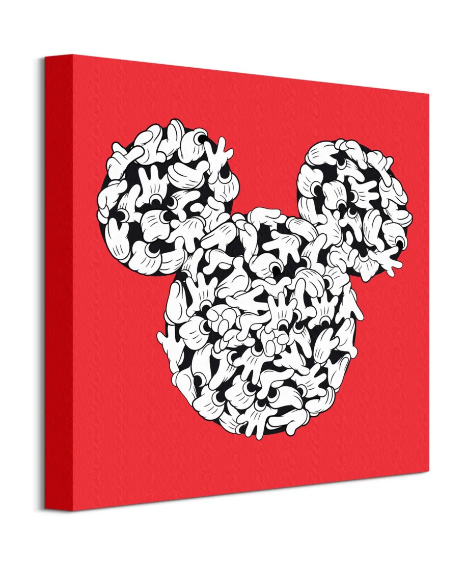 Mickey Mouse Hands - obraz na płótnie