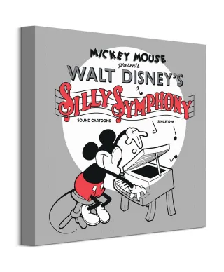 Mickey Mouse Silly Symphony - obraz na płótnie