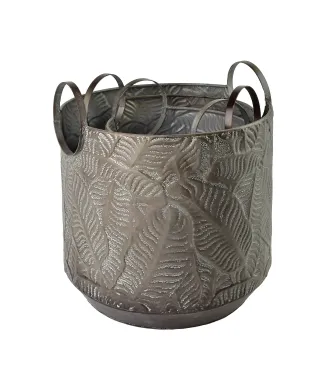 MARINA LEAF Komplet 3 osłonek 33x33xh36/28x28xh35/22x22xh34cm