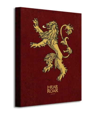 Obraz do salonu - Game of Thrones (Lannister)