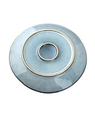 BASIC NATURE Talerz deserowy 21,5x21,5x2,5cm