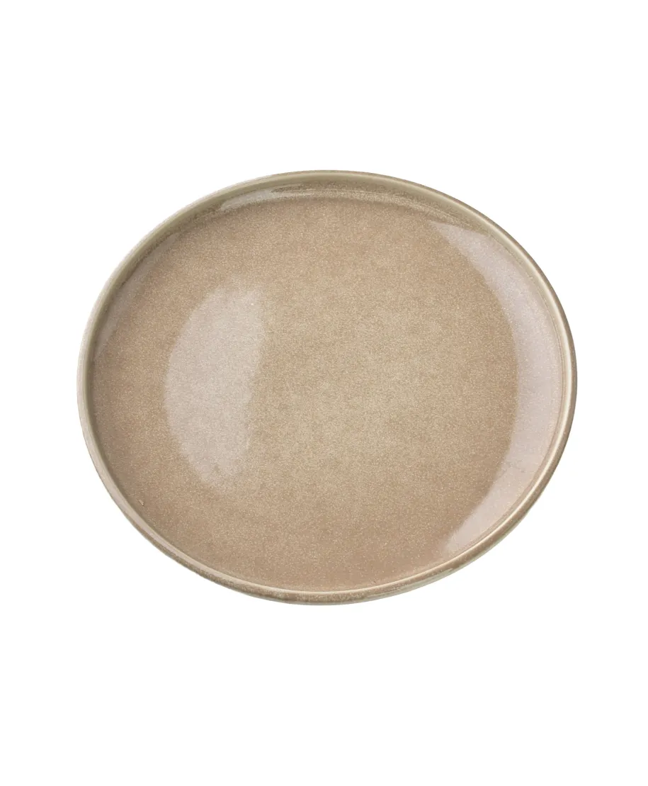 BASIC NATURE Talerz deserowy 21x21x 2,5cm