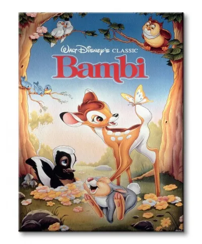 Obraz do salonu - Bambi