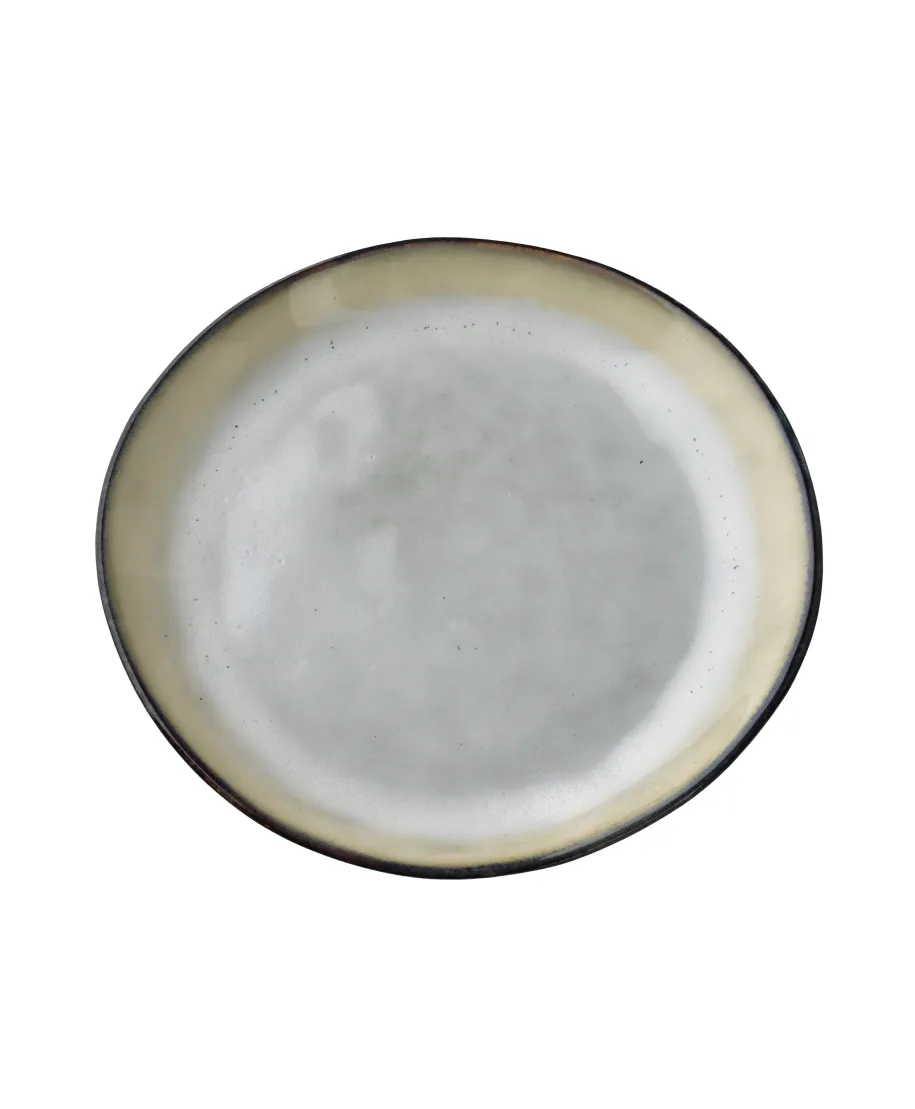 BASIC NATURE Talerz deserowy 19,5x19,5x2,5cm