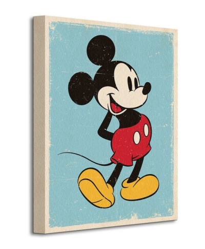Obraz do salonu - Mickey Mouse (Retro)