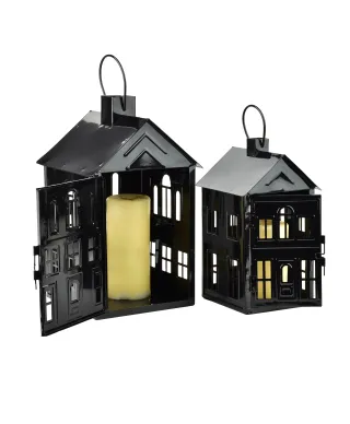 ROGER Domek lampion 20,3x20xh33,8cm