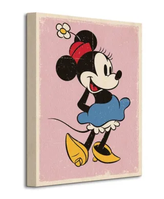 Obraz do salonu - Minnie Mouse (Retro)