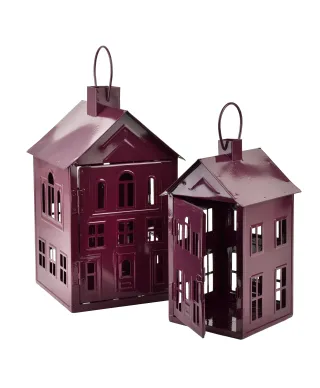 ROGER Domek lampion 14,8x14,3xh26,8cm