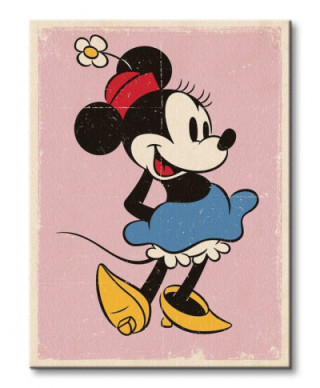 Obraz do salonu - Minnie Mouse (Retro)