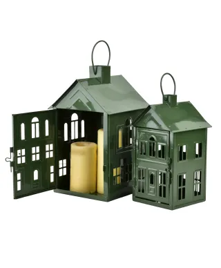 ROGER Domek lampion 20,3x20xh33,8cm