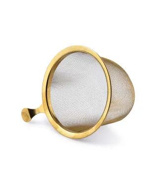 BASIC STEEL Zaparzacz mini złotyCOOKINI