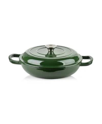 VERDELUXE Brytfanna niska żeliwna emaliowana 26x26xh11cm 2,4L