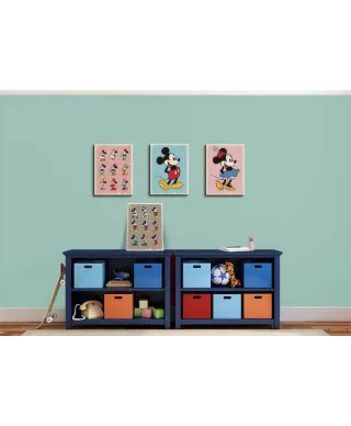 Minnie Mouse (Evolution) - Obraz na płótnie