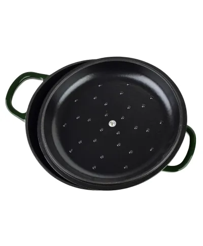 VERDELUXE Brytfanna niska żeliwna emaliowana 26x26xh11cm 2,4L