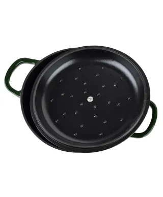 VERDELUXE Brytfanna niska żeliwna emaliowana 26x26xh11cm 2,4L