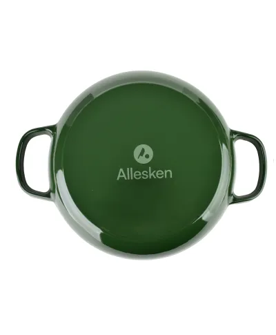 VERDELUXE Brytfanna niska żeliwna emaliowana 26x26xh11cm 2,4L