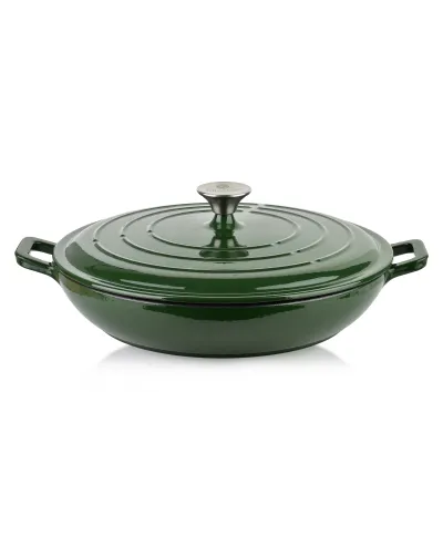 VERDELUXE Brytfanna, garnek niski żeliwo 31x31x6cm 2,8L