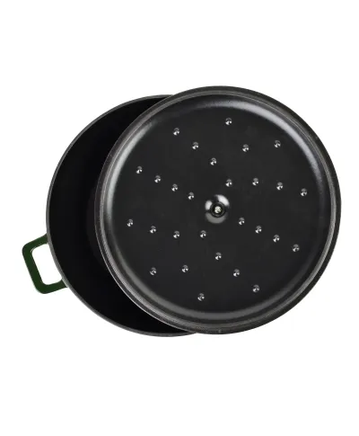 VERDELUXE Brytfanna, garnek niski żeliwo 31x31x6cm 2,8L