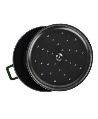 VERDELUXE Brytfanna, garnek niski żeliwo 31x31x6cm 2,8L