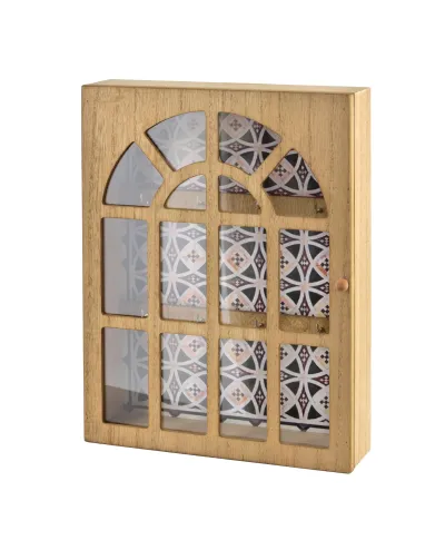 STACY Skrzynka na klucze 28x21x5,5cm okienko