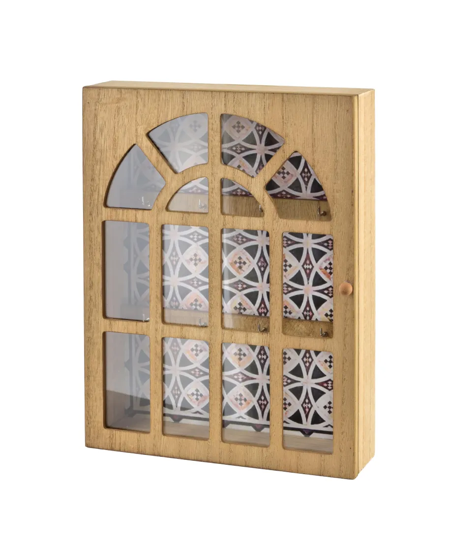 STACY Skrzynka na klucze 28x21x5,5cm okienko