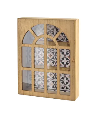 STACY Skrzynka na klucze 28x21x5,5cm okienko